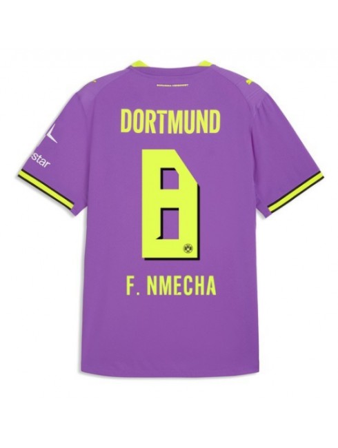 Moški Nogometna dresi replika Borussia Dortmund Felix Nmecha #8 Tretji 2026-27 Kratek rokav Moški Nogometna dresi replika Borussia Dortmund Felix Nmecha #8 Tretji 2026-27 Kratek rokav